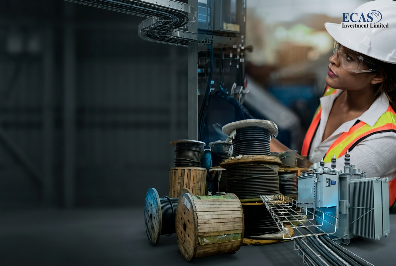 Industrial infrastructure supported by ECAS